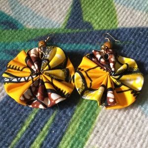 African earrings